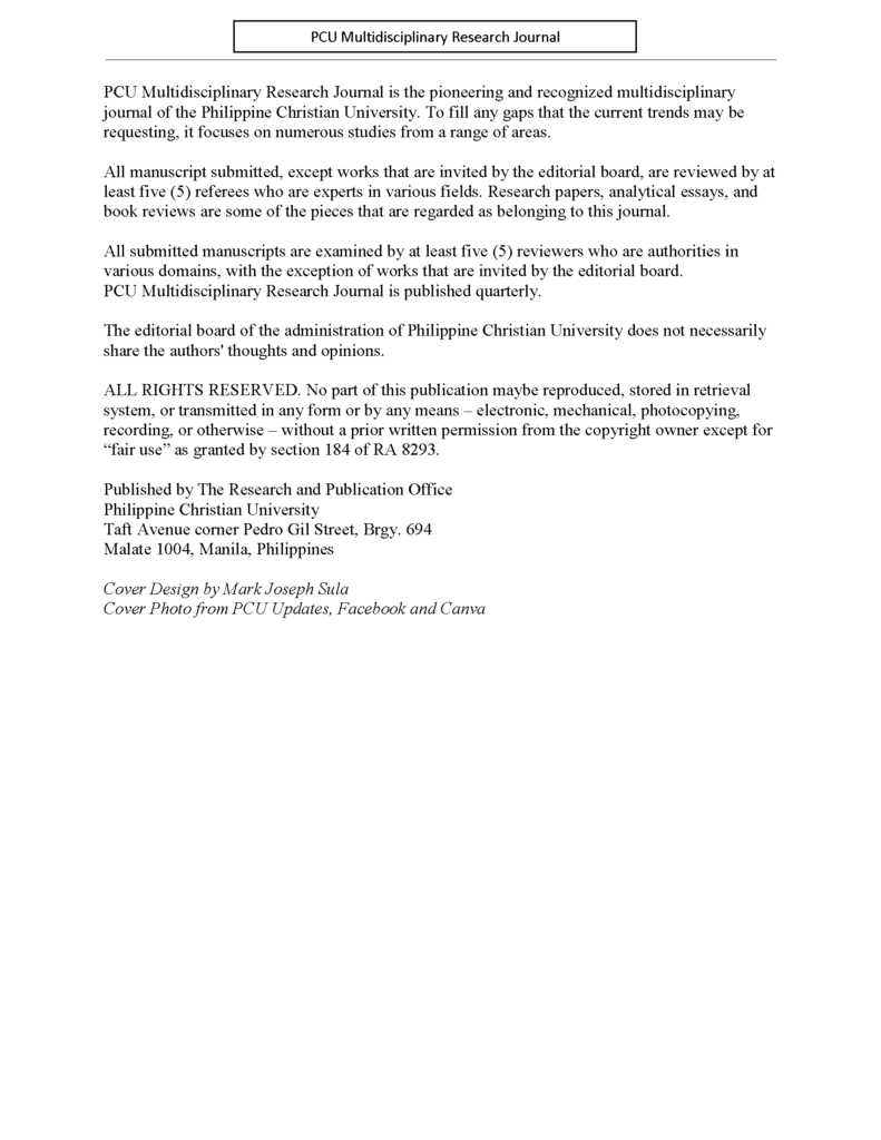 PCU Multidisciplinary Research Journal_Page_002