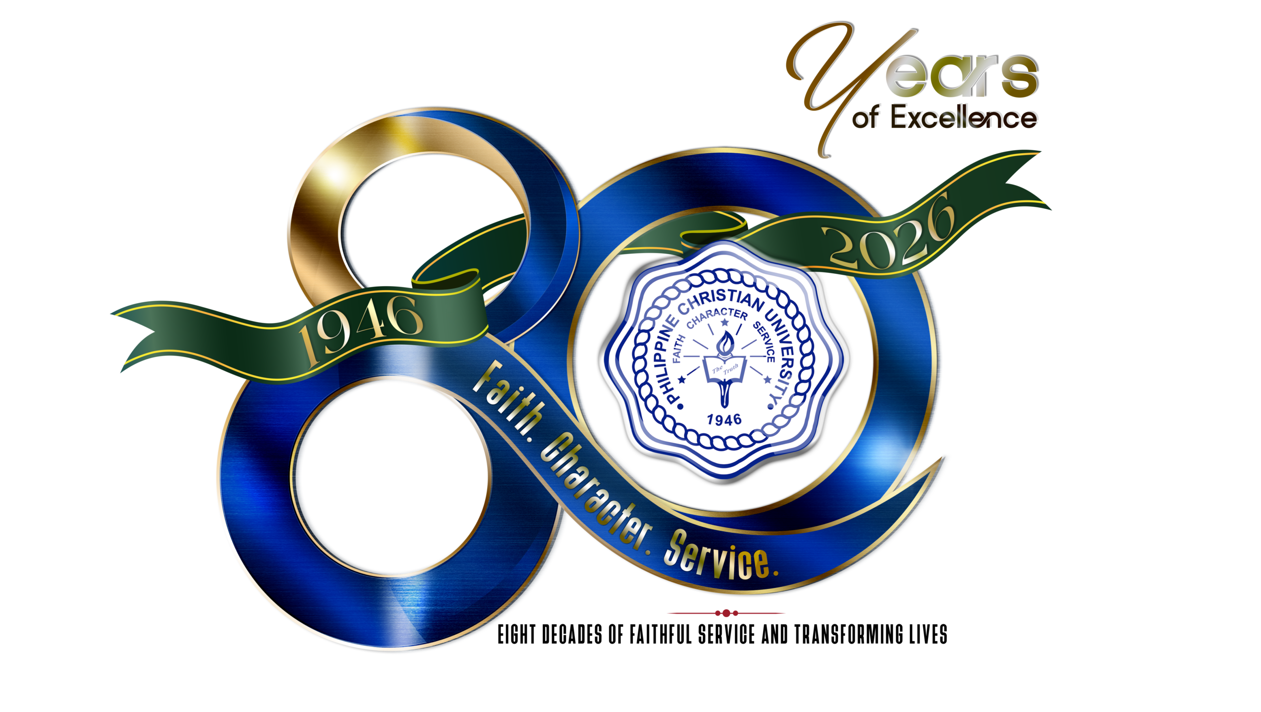 Philippine Christian University 80th Founding Anniversary - 80 Years of Excellence